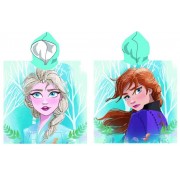 Rankšluostis su gobtuvu - pončo Frozen
